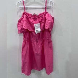 H&M Girls Eyelet Summer Dress NWT